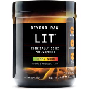 Beyond Raw LIT Pre Workout Gummy Worm