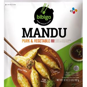 Bibigo Pork & Vegetable Mandu Dumplings