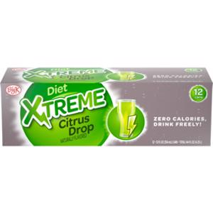 Big K Diet Xtreme Citrus Drop Soda