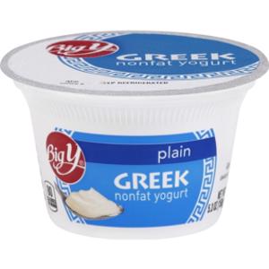 Big Y Greek Nonfat Yogurt