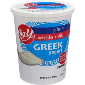 Big Y Greek Whole Milk Yogurt