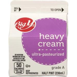 Is Big Y Heavy Whipping Cream Keto Sure Keto The Food Database For Keto