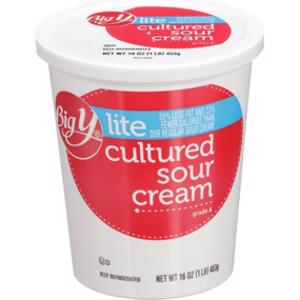 Big Y Lite Sour Cream