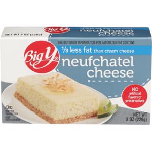 Big Y Neufchatel Cheese