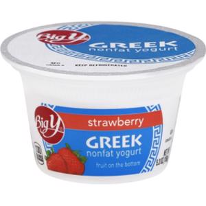 Big Y Strawberry Greek Nonfat Yogurt