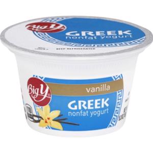 Big Y Vanilla Greek Nonfat Yogurt