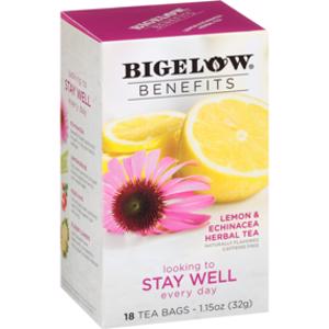 Bigelow Benefits Stay Well Herbal Tea