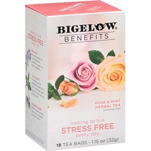 Bigelow Benefits Stress Free Herbal Tea
