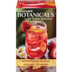Bigelow Botanicals Strawberry Lemon Orange Blossom Cold Water Infusion