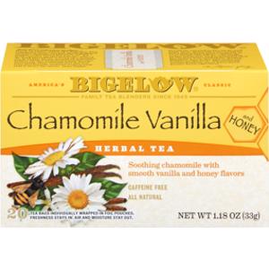 Bigelow Chamomile Vanilla & Honey Herbal Tea