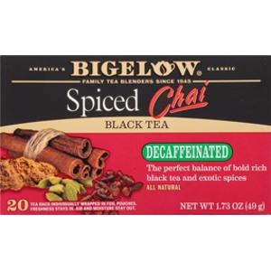 Bigelow Spiced Chai Decaf Black Tea