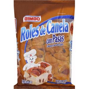 Bimbo Roles De Canela Con Pasas