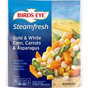 Birds Eye Gold & White Corn Carrots & Asparagus