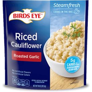 Birds Eye Roasted Garlic Riced Cauliflower