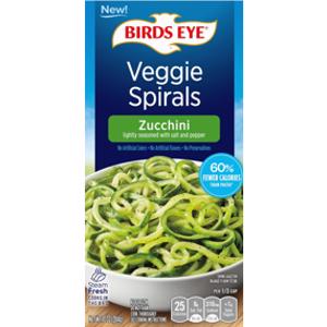 Birds Eye Zucchini Veggie Spirals