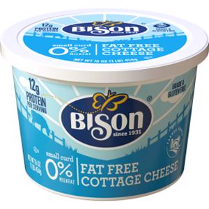 Bison Fat Free Cottage Cheese