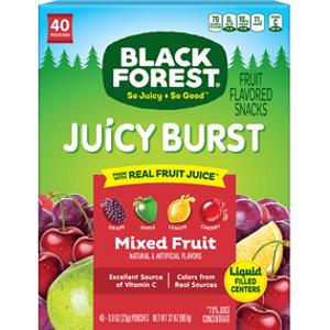Black Forest Juicy Burst Mixed Fruit Snacks