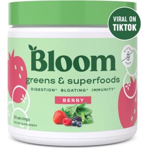 Bloom Berry Super Greens Powder