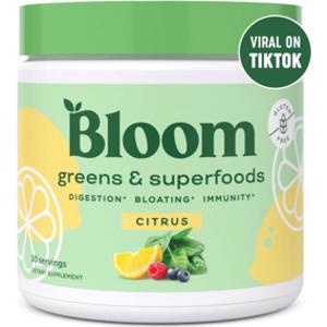Bloom Citrus Super Greens Powder