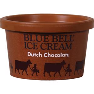 Blue Bell Dutch Chocolate Ice Cream Cup