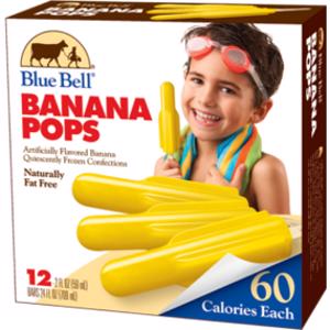 Blue Bell Fat Free Banana Pops