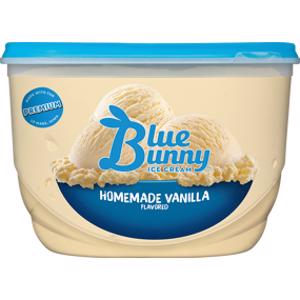 Blue Bunny Homemade Vanilla Ice Cream