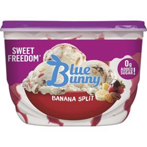 Blue Bunny Sweet Freedom Banana Split Ice Cream