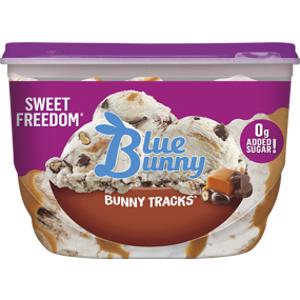 Blue Bunny Sweet Freedom Bunny Tracks Ice Cream