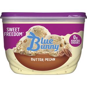 Blue Bunny Sweet Freedom Butter Pecan Ice Cream