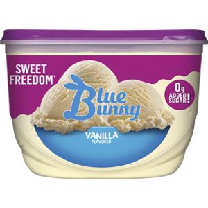 Blue Bunny Sweet Freedom Vanilla Ice Cream