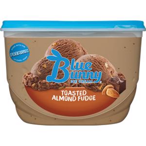 Blue Bunny Toasted Almond Fudge Ice Cream