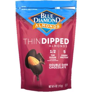 Blue Diamond Double Dark Chocolate Thin Dipped Almonds