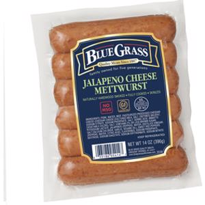 Blue Grass Jalapeno Cheese Mettwurst