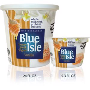 Blue Isle Vanilla Honey Greek Yogurt