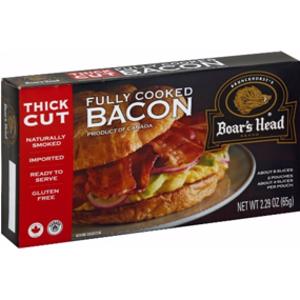 Boar's Head Fully Cooked Thick Cut Bacon