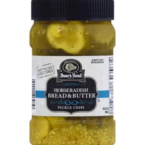 Boar's Head Horseradish Bread & Butter Pickle Chips