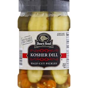 Boar's Head Kosher Dill Half-Cut Pickles