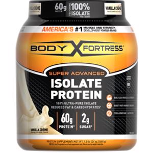 Body Fortress Vanilla Creme Isolate Protein