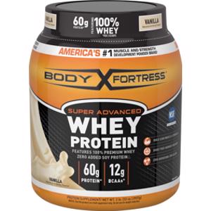 Body Fortress Vanilla Whey Protein Powder