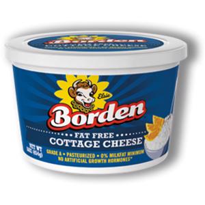 Borden Fat Free Cottage Cheese