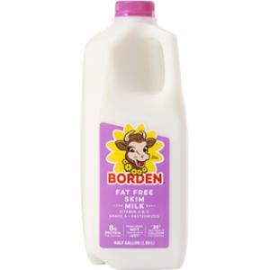 Borden Fat Free Skim Milk