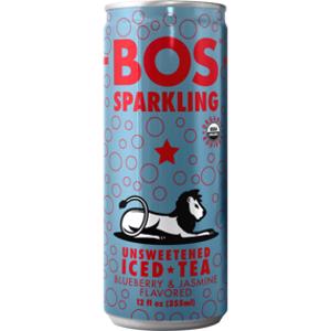 BOS Sparkling Unsweetened Blueberry & Jasmine Iced Tea