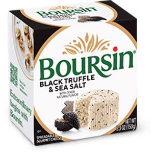 Boursin Black Truffle & Sea Salt Cheese