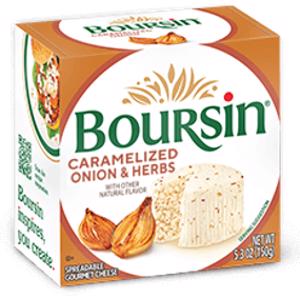 Boursin Caramelized Onion & Herbs Cheese