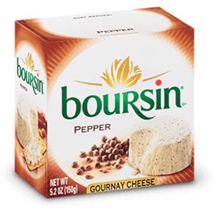 Boursin Cracked Black Pepper Gournay Cheese