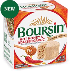 Boursin Hot Honey & Roasted Garlic Cheese