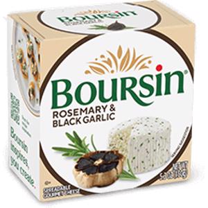 Boursin Rosemary & Black Garlic Cheese