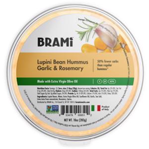 Brami Garlic & Rosemary Lupini Bean Hummus