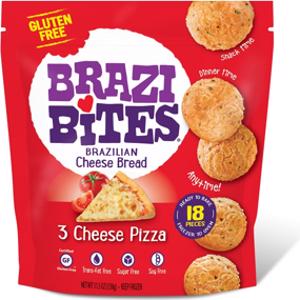 Brazi Bites 3 Cheese Pizza Brazilian Cheese Bread