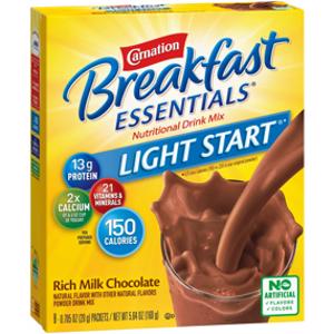 Breakfast Essentials Light Start Milk Chocolate Drink Mix